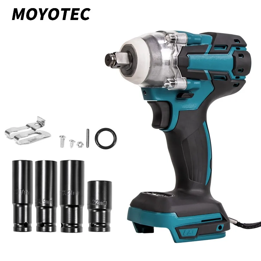MOYOTEC 18V Impact Wrench Home Diy Rechargeable Electric Wrench 520NM Socket Wrench Cordless Without Battery Torque Wrench
MOYOTEC 18V Impact Wrench Home Diy Rechargeable Electric Wrench 520NM Socket Wrench Cordless Without Battery Torque Wrench