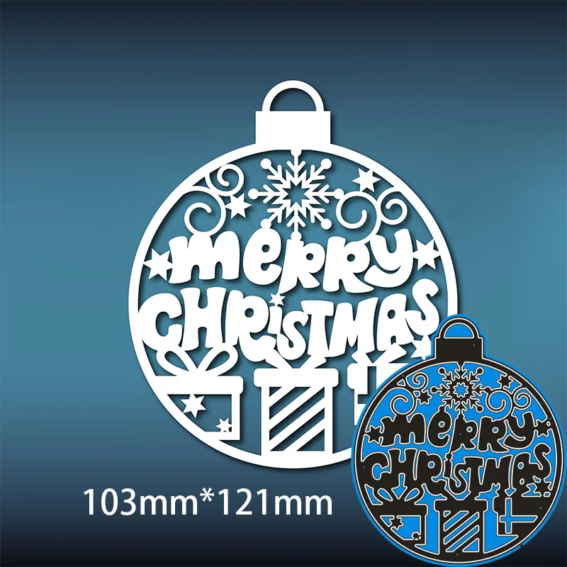 Metal steel Cutting Dies Colored balls merry chrismas DIY Scrapbooking Photo Album Embossing paper Cards 103*121mm
Metal steel Cutting Dies Colored balls merry chrismas DIY Scrapbooking Photo Album Embossing paper Cards 103*121mm