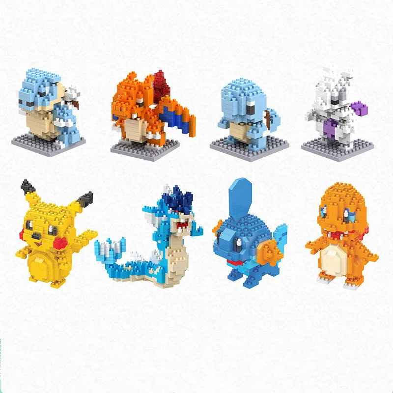 New Action Figure Model Toy Pokemon Squirtle Micro Building Block Puzzle Diy Diamond Particles Block Toys for Children Gift 
New Action Figure Model Toy Pokemon Squirtle Micro Building Block Puzzle Diy Diamond Particles Block Toys for Children Gift