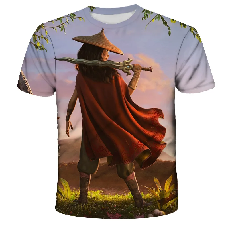 2021 Leia and the last dragon summer hot sale 3D printing children's T-shirt top clothing boys' and girls' children's clothing 
2021 Leia and the last dragon summer hot sale 3D printing children's T-shirt top clothing boys' and girls' children's clothing
