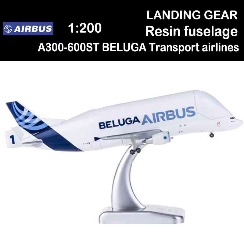 1:200 Airbus A300-600ST BELUGA Airlines Transport Machine W Alloy Metal Base Aircraft Plane Toys Gift Display Model Collection
1:200 Airbus A300-600ST BELUGA Airlines Transport Machine W Alloy Metal Base Aircraft Plane Toys Gift Display Model Collection