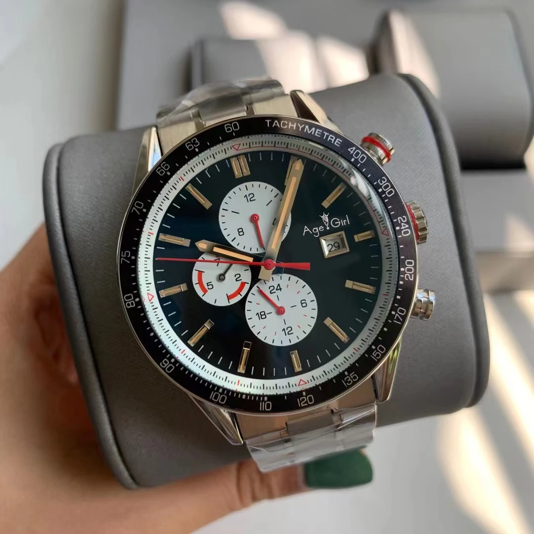 Luxury New Mens Wristwatches Automatic Mechanical Self Wind Stainless Steel Bracelet Black Blue Watch White Sapphire Wathces 
Luxury New Mens Wristwatches Automatic Mechanical Self Wind Stainless Steel Bracelet Black Blue Watch White Sapphire Wathces