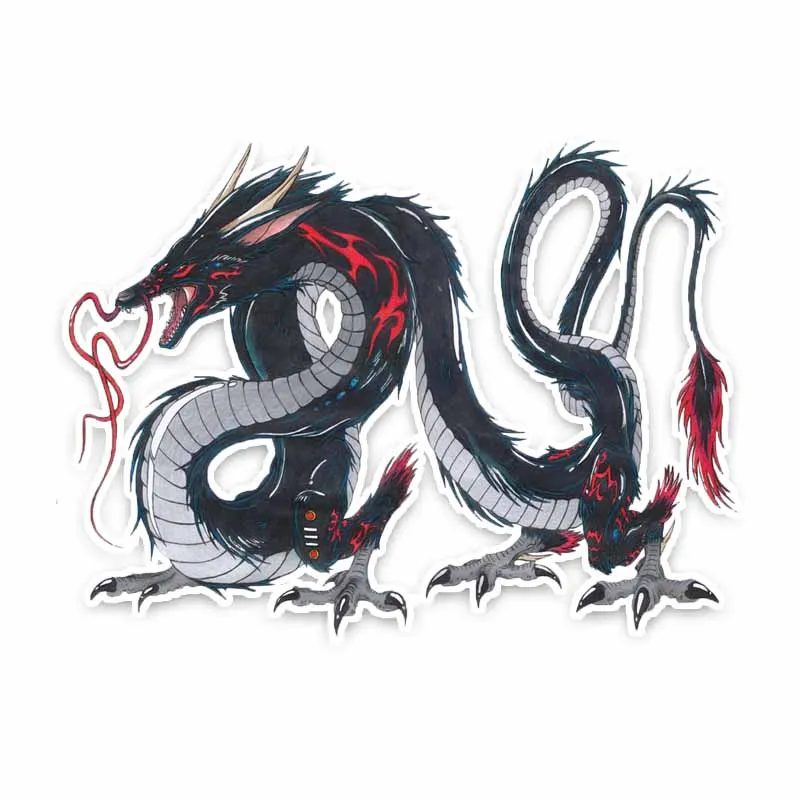 Personalized Animal Ferocious Dragon Decal Car Sticker Bumper Bodywork Windshield Window Surfboard Decal Laptop Decor Kk13cm
Personalized Animal Ferocious Dragon Decal Car Sticker Bumper Bodywork Windshield Window Surfboard Decal Laptop Decor Kk13cm