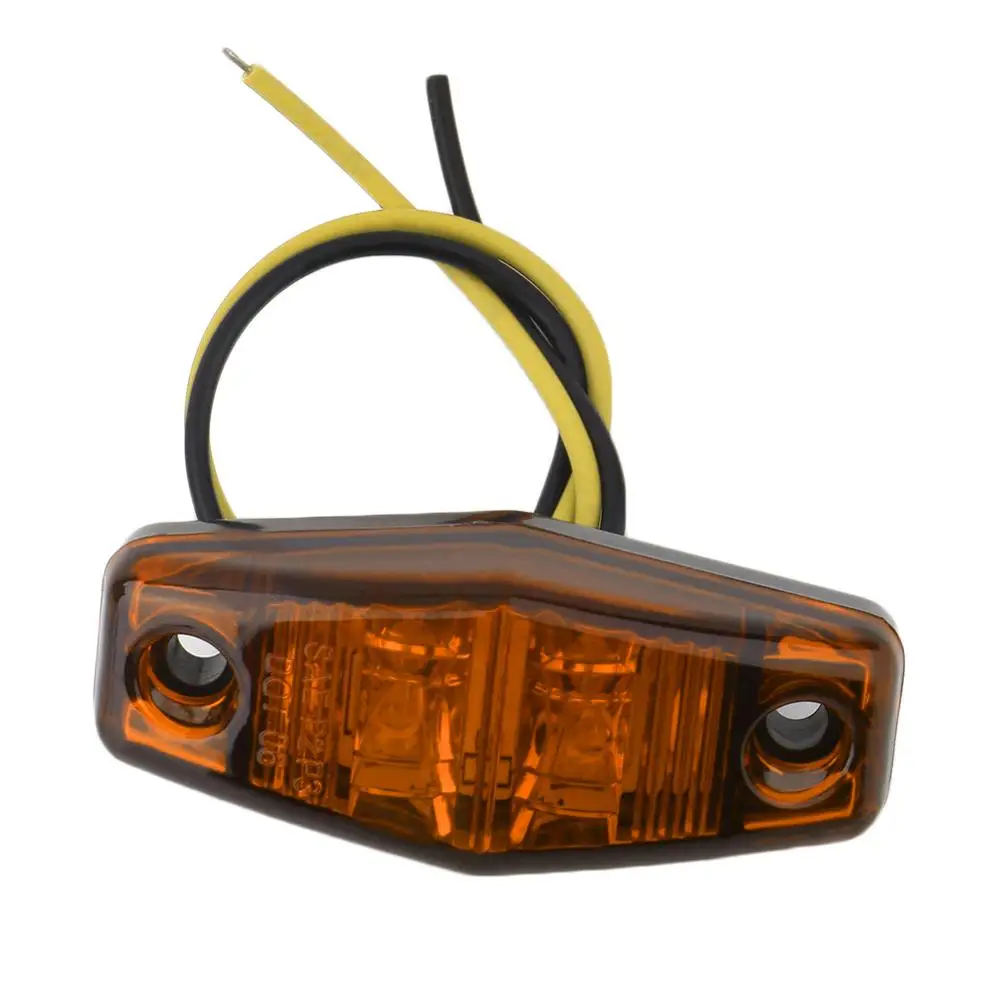 Hot Selling 1Pcs Red/Amber/White 12V LED Car Truck Side Marker Lights Signal Lamps Top Quality
Hot Selling 1Pcs Red/Amber/White 12V LED Car Truck Side Marker Lights Signal Lamps Top Quality