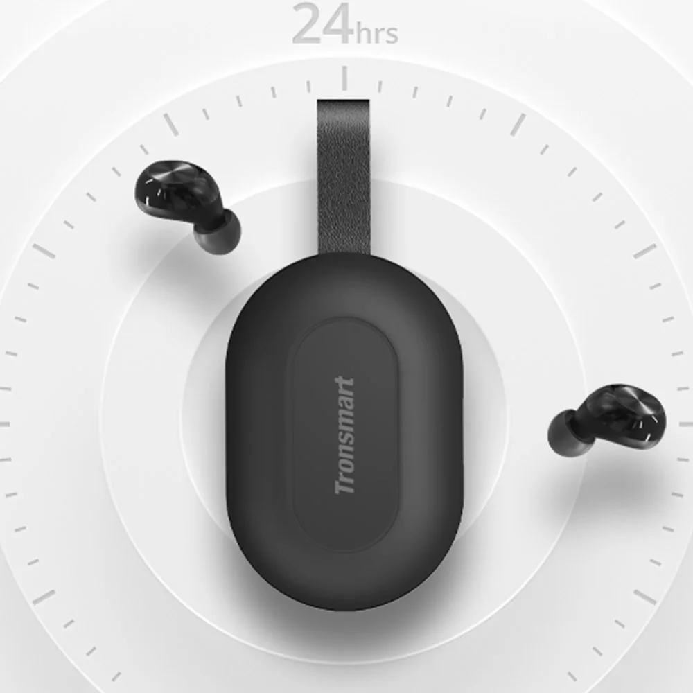 Bluetooth наушники Tronsmart Spunky Beat CVC 8 0 с голосовым помощником|Наушники и гарнитуры| |
