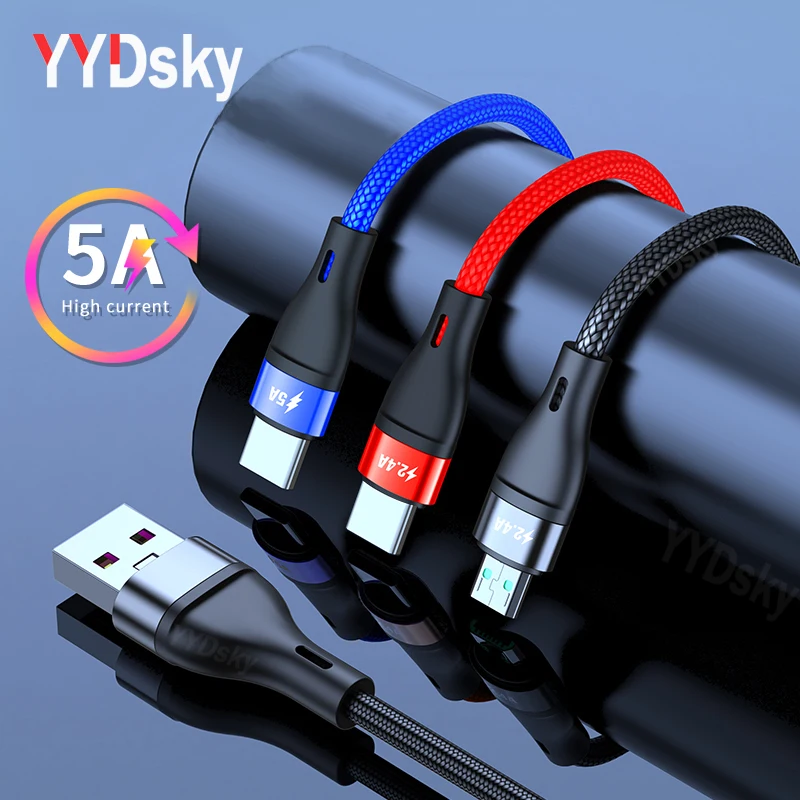 3in1 5A Type-C Charging Cable 2.4A Micro-USB 8Pin Mobile Phone Quick Charge Cables Data Cord For iPhone 13 12 Xiaomi 11 10 Redmi
3in1 5A Type-C Charging Cable 2.4A Micro-USB 8Pin Mobile Phone Quick Charge Cables Data Cord For iPhone 13 12 Xiaomi 11 10 Redmi