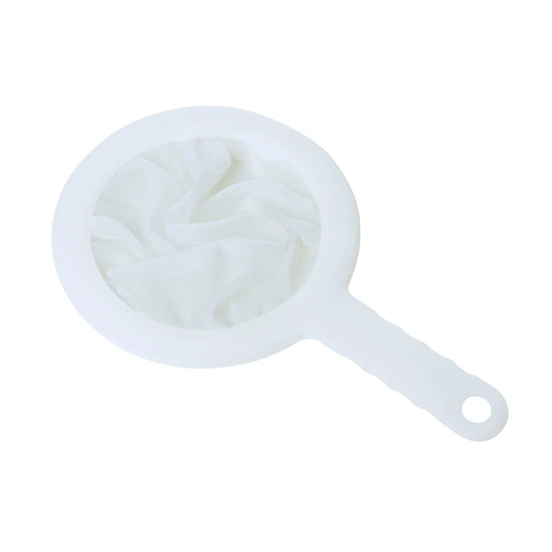 Reusable Nylon Super Fine Colander Mesh Sieve Strainer with Handle for Honey Juice Tea Soymilk Coffee Filter
Reusable Nylon Super Fine Colander Mesh Sieve Strainer with Handle for Honey Juice Tea Soymilk Coffee Filter