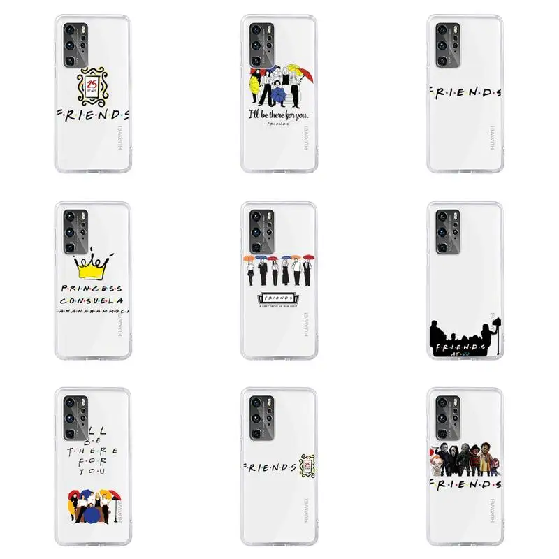 Funny Friends TV Show Phone Case Transparent For Huawei honor V 9 8 10 20 7 i S A C X pro lite play Soft TPU Clear Mobile bags
Funny Friends TV Show Phone Case Transparent For Huawei honor V 9 8 10 20 7 i S A C X pro lite play Soft TPU Clear Mobile bags