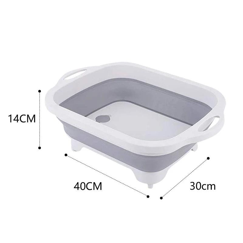 3 In 1 Folding Sink Multifunction Collapsible Cutting Board Dish Tub Kitchen Supplies Drain Basket Outdoor Camp Portable Basins
3 In 1 Folding Sink Multifunction Collapsible Cutting Board Dish Tub Kitchen Supplies Drain Basket Outdoor Camp Portable Basins
