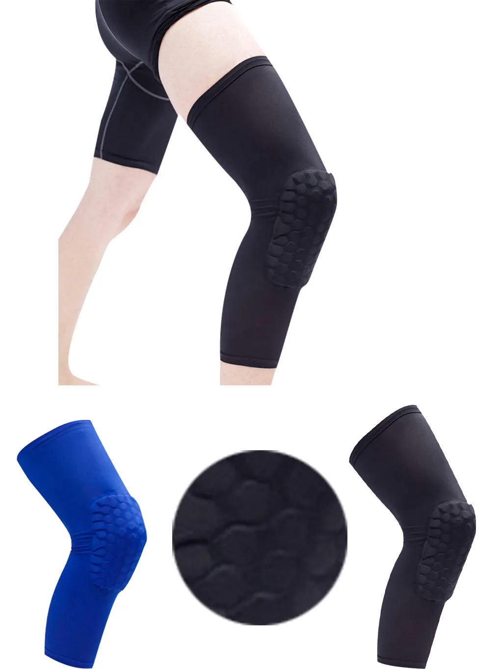 1PC Basketball Knee Pads Sleeve Honeycomb Brace Elastic Kneepad Protective Gear Patella Foam Support Volleyball Support
1PC Basketball Knee Pads Sleeve Honeycomb Brace Elastic Kneepad Protective Gear Patella Foam Support Volleyball Support