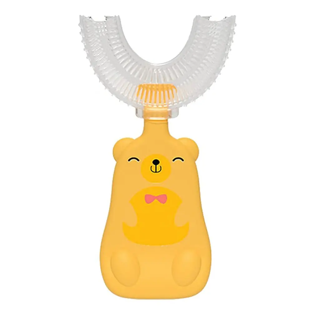 Children's Toothbrush Newborns U-shaped Child Toothbrush Teethers Soft Silicone Newborn Brush Kids Teeth Oral Care Cleaning
Children's Toothbrush Newborns U-shaped Child Toothbrush Teethers Soft Silicone Newborn Brush Kids Teeth Oral Care Cleaning