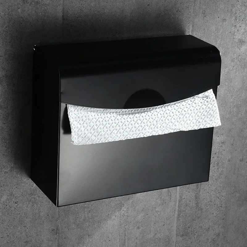 Bathroom Paper Holder Aluminum Black Bathroom Paper Roll Holder Brief Tissue Holder Box Rack Toilet Paper Holder Tissue Boxes
Bathroom Paper Holder Aluminum Black Bathroom Paper Roll Holder Brief Tissue Holder Box Rack Toilet Paper Holder Tissue Boxes