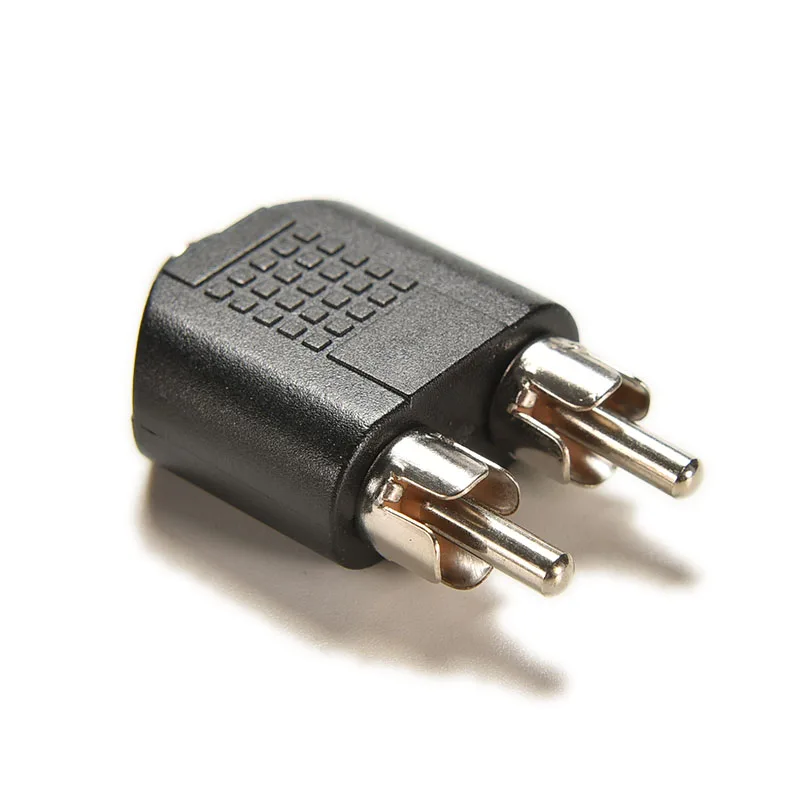 Silver Gold Plated 3.5 Mm Female To 2 RCA Male Audio Stereo Adapter Connector Drop Shipping
Silver Gold Plated 3.5 Mm Female To 2 RCA Male Audio Stereo Adapter Connector Drop Shipping
