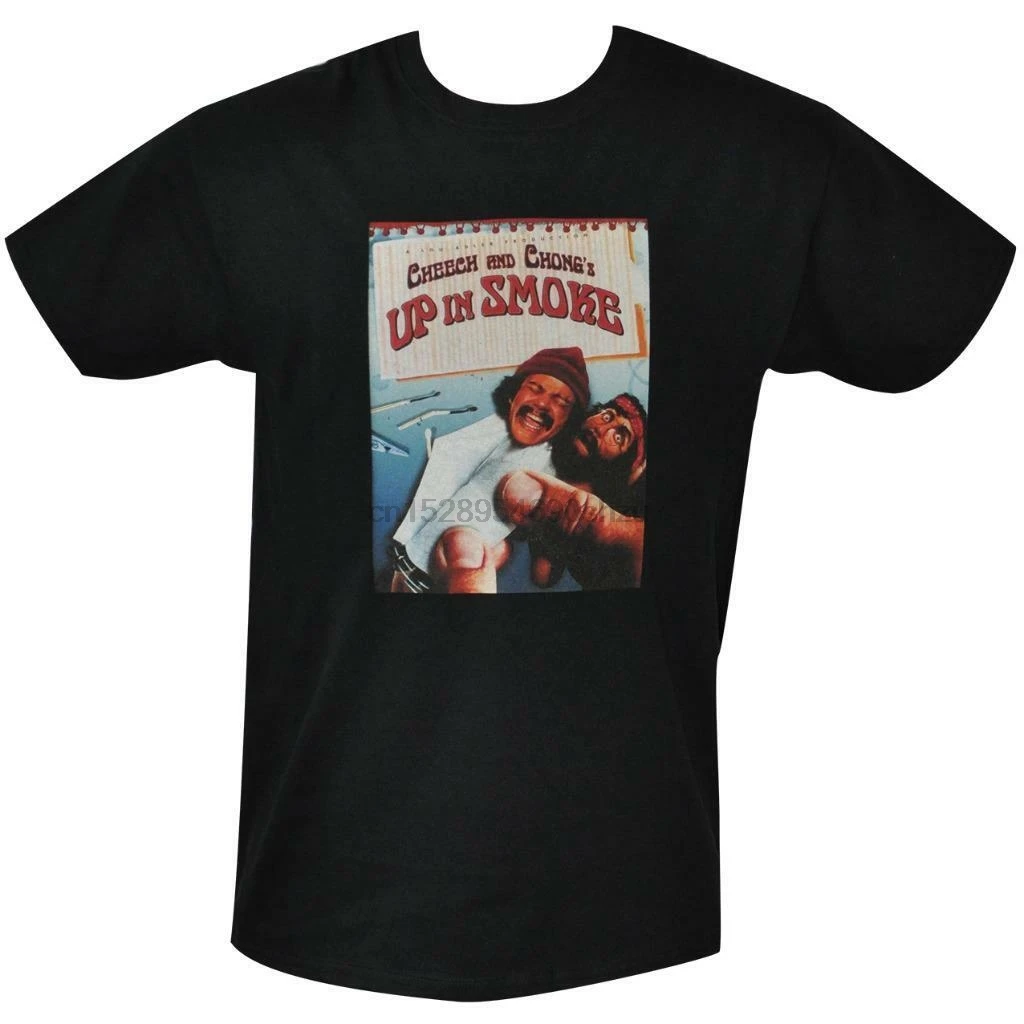 T Shirt Cheech and Chong MENS BLACK ALL SIZES S TO 3XL weed pot movie poster 
T Shirt Cheech and Chong MENS BLACK ALL SIZES S TO 3XL weed pot movie poster