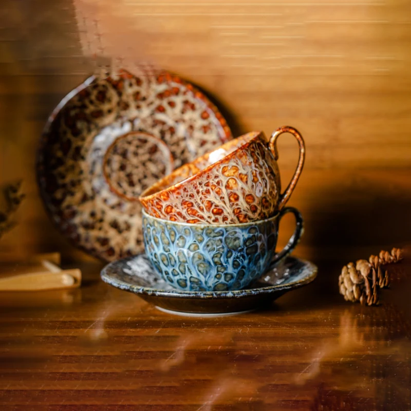 250ml Ceramic Latte Coffee Cup and Saucer Becomes Creative Starry Sky Cup Breakfast Milk Drinking Cup Spoon Taza Home Drinkware
250ml Ceramic Latte Coffee Cup and Saucer Becomes Creative Starry Sky Cup Breakfast Milk Drinking Cup Spoon Taza Home Drinkware