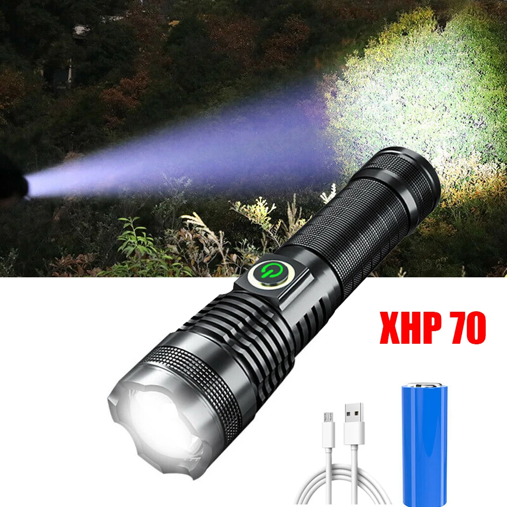 High-power P70 Flashlight Usb Rechargeable Led Aluminum Alloy Glare Zoom Flashlight High Power Led Tactical Flashlights
High-power P70 Flashlight Usb Rechargeable Led Aluminum Alloy Glare Zoom Flashlight High Power Led Tactical Flashlights