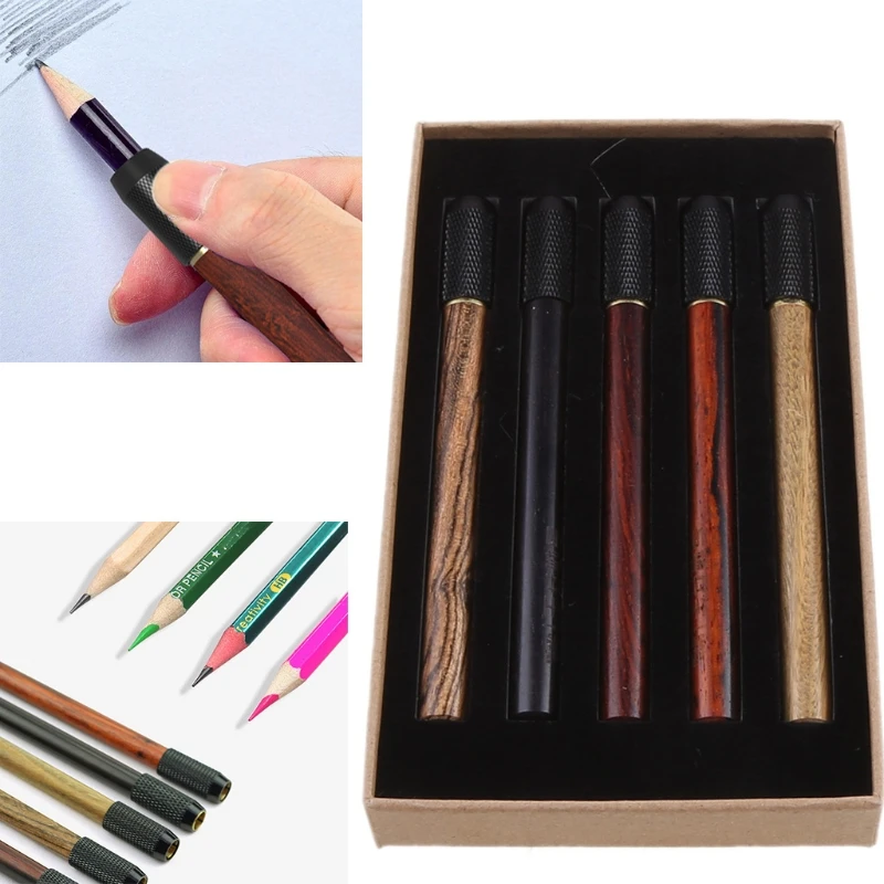 OOTDTY 1/3/5pcs Wooden Pen Extender Holder Sketching Drawing Pencil Lengthener School
OOTDTY 1/3/5pcs Wooden Pen Extender Holder Sketching Drawing Pencil Lengthener School