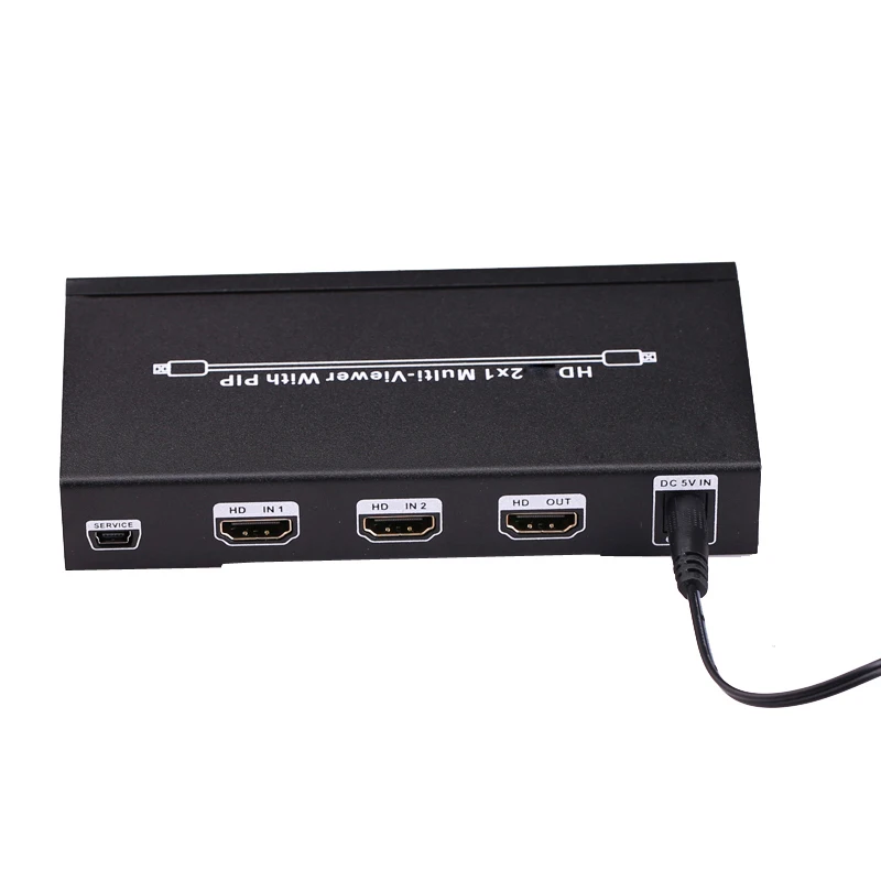 HDMI-совместимый 2x1 многофункциональный переключатель бесшовный переключатель разделитель экрана изображения поп-конвертер PIP 4 режима отоб...
HDMI-совместимый 2x1 многофункциональный переключатель бесшовный переключатель разделитель экрана изображения поп-конвертер PIP 4 режима отоб...