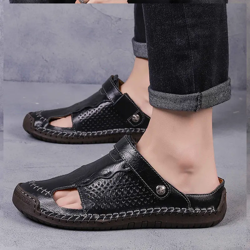 Men 39 S Sandals Men Sandals Outdoor Leather Summer Sandalias De Cuero Para Hombre Unisex Sandal Shoes Luxury Mens
Men 39 S Sandals Men Sandals Outdoor Leather Summer Sandalias De Cuero Para Hombre Unisex Sandal Shoes Luxury Mens