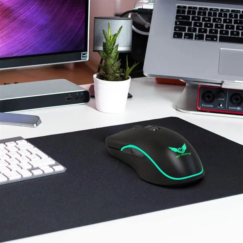 T26 2.4g wireless mouse type c charging interface Gaming Mouse 3 Level Adjustable Color Glowing Gamer Mouse for Desktop Laptop
T26 2.4g wireless mouse type c charging interface Gaming Mouse 3 Level Adjustable Color Glowing Gamer Mouse for Desktop Laptop