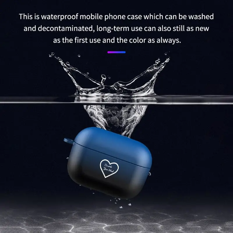 High Quality Gradient Color Protective Case Anti-slip PC Cover Carabiner for Airpods Pro
High Quality Gradient Color Protective Case Anti-slip PC Cover Carabiner for Airpods Pro