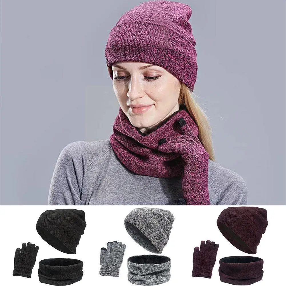 Three-piece Female Thermal Suit with Fleece Hat 2022 Woman Winter Winter Scarf Hat Wholesale Hat Fashion Gloves Gloves N9K5
Three-piece Female Thermal Suit with Fleece Hat 2022 Woman Winter Winter Scarf Hat Wholesale Hat Fashion Gloves Gloves N9K5
