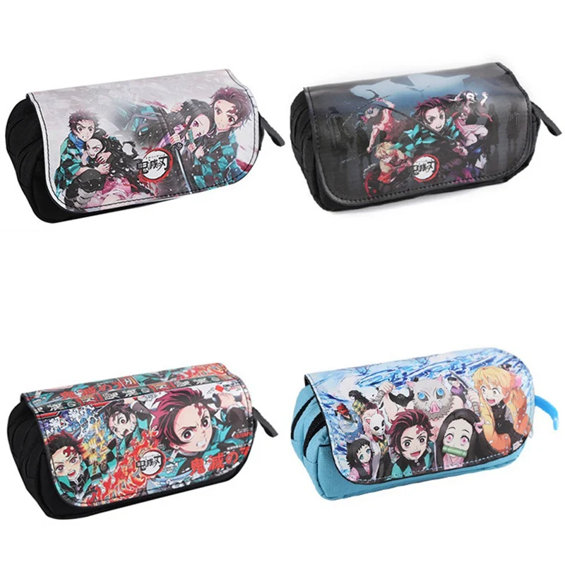 Anime Demon Slayer: Kimetsu No Yaiba Cosplay Pencil Case Cartoon Cosmetic Make Up Bag Canvas Double Zipper Stationery Bag Gift
Anime Demon Slayer: Kimetsu No Yaiba Cosplay Pencil Case Cartoon Cosmetic Make Up Bag Canvas Double Zipper Stationery Bag Gift