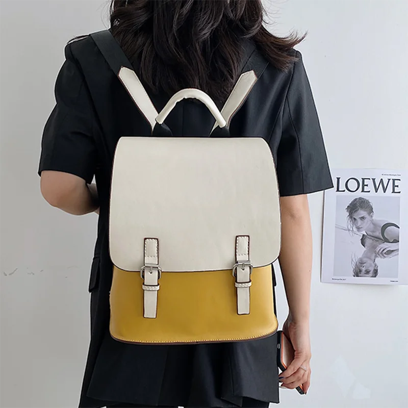 Quality Pu Leather Backpack Multifunction Shoulder Bag For Girls Large Capacity Ladies Solid Color Anti-Theft Laptop Bag
Quality Pu Leather Backpack Multifunction Shoulder Bag For Girls Large Capacity Ladies Solid Color Anti-Theft Laptop Bag