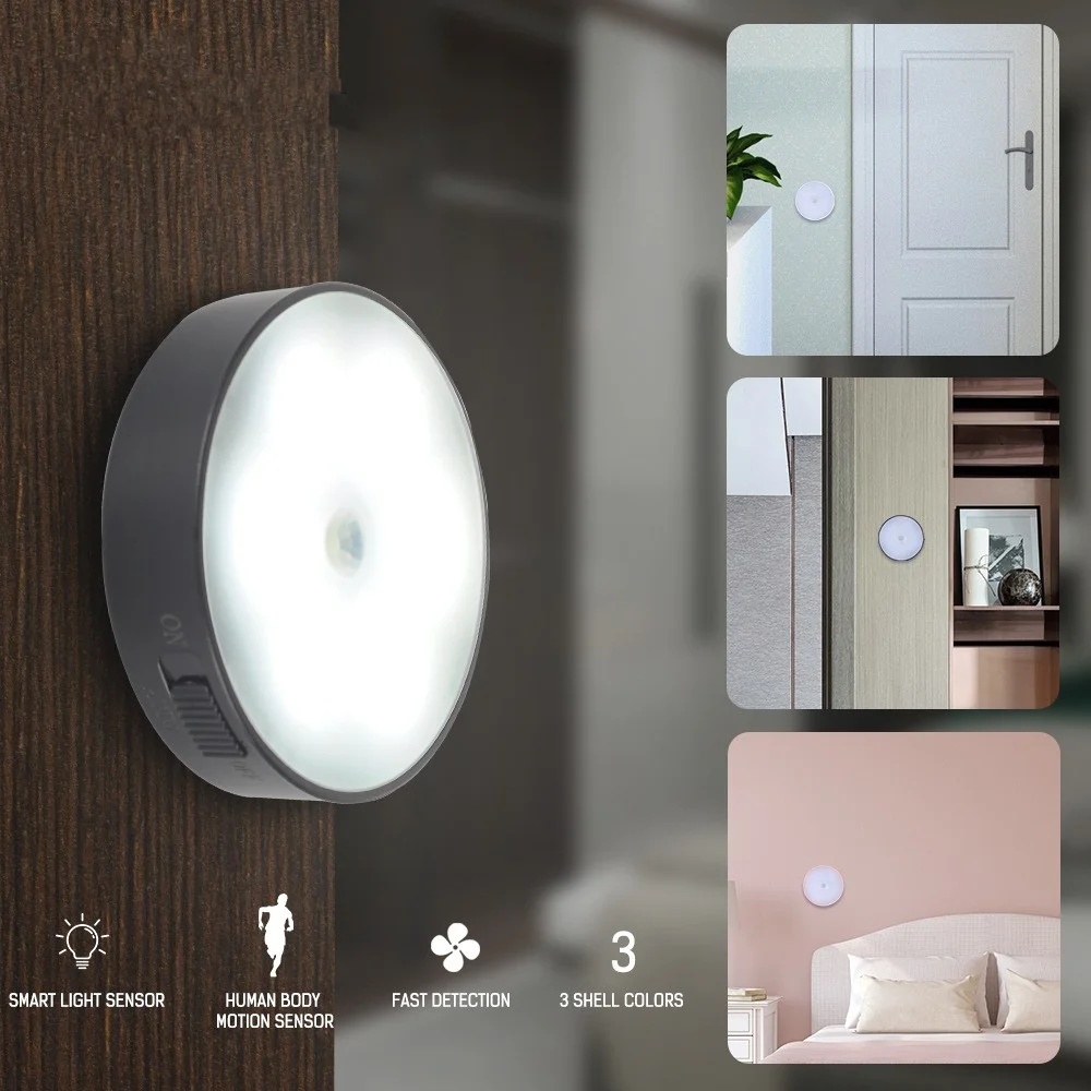 【 HOT Sale 】2Pcs/5Pcs LED Motion Sensor Night Light battery Auto On/Off Induction Lamp for Household Bedroom Kitchen Stairs
【 HOT Sale 】2Pcs/5Pcs LED Motion Sensor Night Light battery Auto On/Off Induction Lamp for Household Bedroom Kitchen Stairs