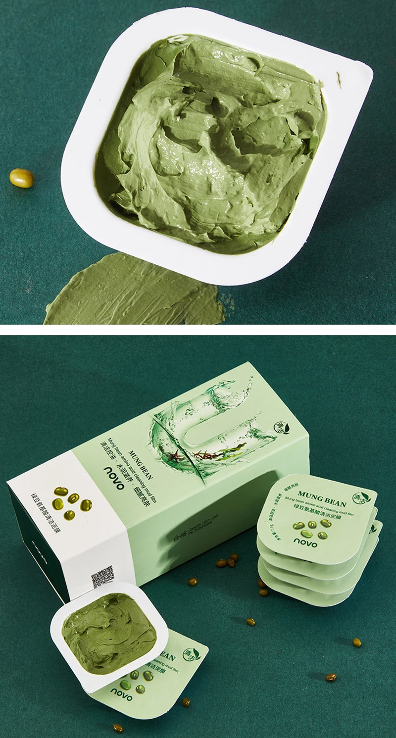 Natural Mung Bean Mud Mask Whitening Anti-wrinkle Oil Control Face Cream Remove Blackheads Dead Skin Mask Face Skin Care TSLM1
Natural Mung Bean Mud Mask Whitening Anti-wrinkle Oil Control Face Cream Remove Blackheads Dead Skin Mask Face Skin Care TSLM1
