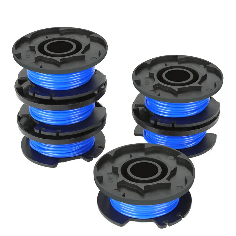 

1/6Pcs Auto Feed Line String Trimmer Replacement Spools for Ryobi 18V 24V 40V NIN668