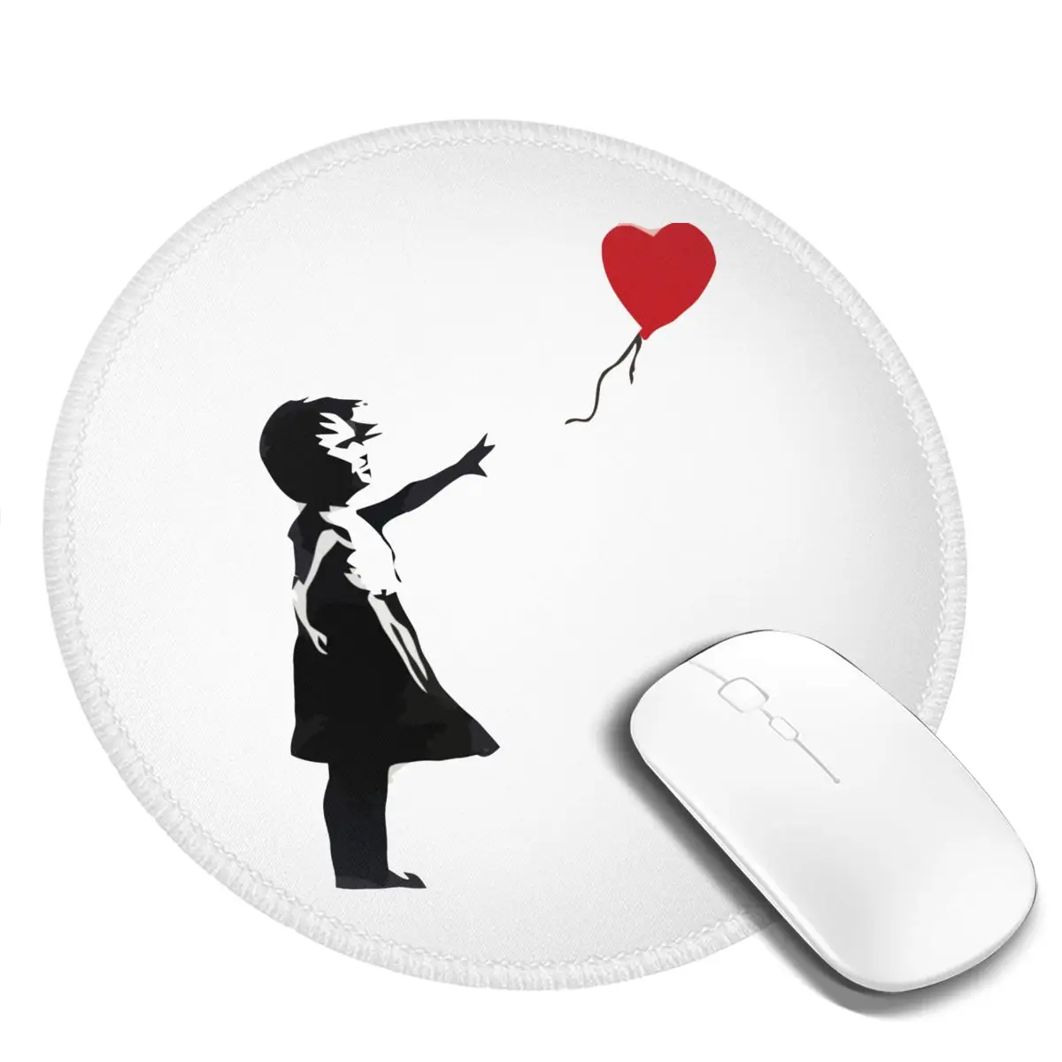 Heart Love Mouse Pad Banksy - Girl with Balloon Desk Rubber Mousepad Colorful Armrest High Quality Photo Mouse Mat
Heart Love Mouse Pad Banksy - Girl with Balloon Desk Rubber Mousepad Colorful Armrest High Quality Photo Mouse Mat
