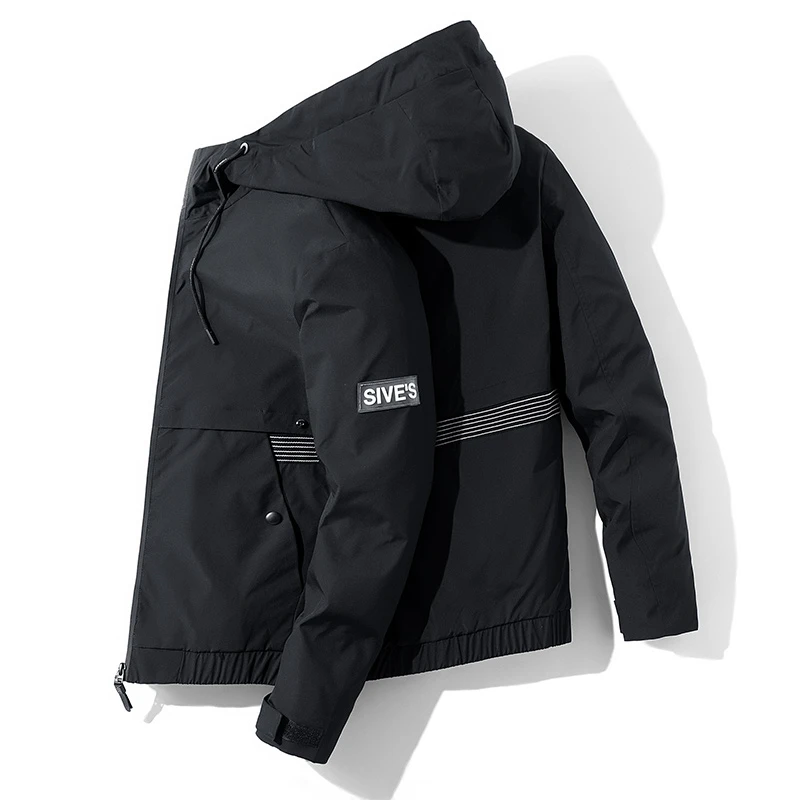 Men Hooded Jacket Striped And Big Pocket Men's Jacket Casual Streetwear Hoodies Male Coat Bomber Jacket Man Chaquetas Hombre 4XL
Men Hooded Jacket Striped And Big Pocket Men's Jacket Casual Streetwear Hoodies Male Coat Bomber Jacket Man Chaquetas Hombre 4XL