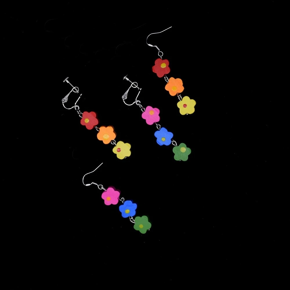 Colorful Flowers Earrings For Women Korean Fashion Simple Personality Earrings 2021 Trend Jewelry Long Tassel Earring Wholesale
Colorful Flowers Earrings For Women Korean Fashion Simple Personality Earrings 2021 Trend Jewelry Long Tassel Earring Wholesale