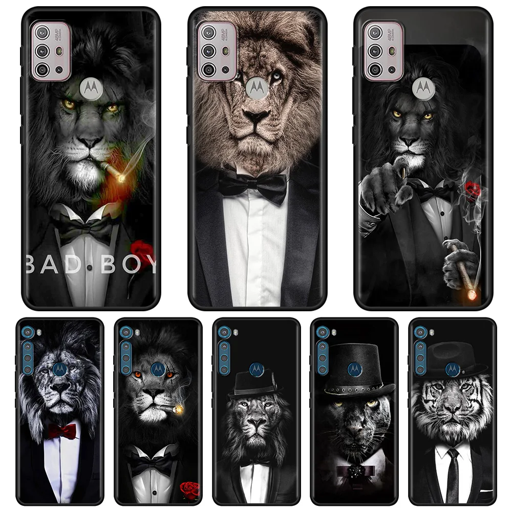 Case For Moto One Fusion G Stylus G100 G60s G60 G50 G30 G20 G10 G9 G8 Plus Play Power Lite E6s Gangster Lion Shirt And Tie Man
Case For Moto One Fusion G Stylus G100 G60s G60 G50 G30 G20 G10 G9 G8 Plus Play Power Lite E6s Gangster Lion Shirt And Tie Man