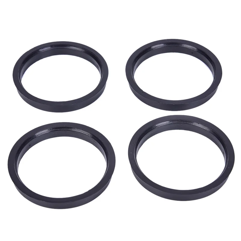 

4Pcs 73.1mm to 64.1mm Plastic Wheel Bore Center Collar Hub Centric Rings