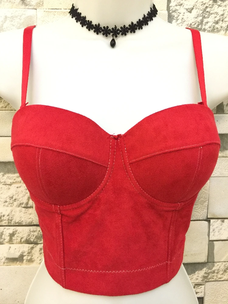 P31 New Faux Suede Boho Hippie Corset Bralet Women's Bustier Bra Night Club Party Cropped Tube Top
P31 New Faux Suede Boho Hippie Corset Bralet Women's Bustier Bra Night Club Party Cropped Tube Top