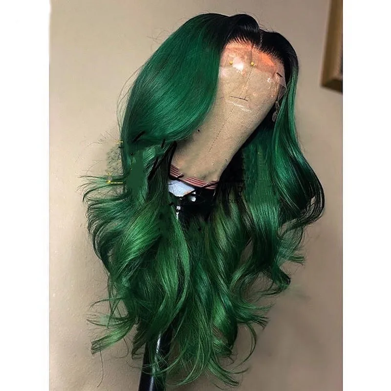 Long Body Wavy Ombre Green Synthetic Lace Front Wig Natural Middle Part Heat Resistant Hair for Black Women Babyhair Preplucked
Long Body Wavy Ombre Green Synthetic Lace Front Wig Natural Middle Part Heat Resistant Hair for Black Women Babyhair Preplucked