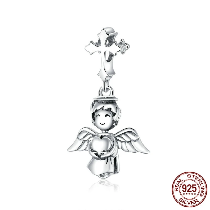100% 925 Sterling Silver Smiling Angel Beads Pendant Charm for Women Original Silver Bracelet or Neckalce Jewelry ZBSC00316
100% 925 Sterling Silver Smiling Angel Beads Pendant Charm for Women Original Silver Bracelet or Neckalce Jewelry ZBSC00316