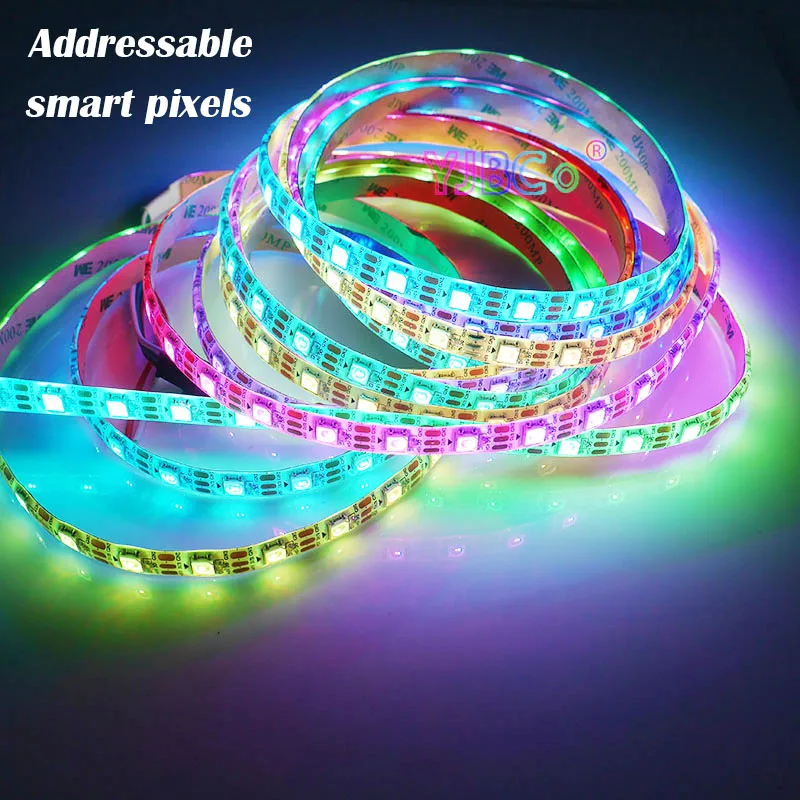 Addressable smart pixels Lights Tape WS2815 WS2812B WS2813 LED Strip 30/60/144LEDs/m 5V 12V full color WS2811 IC neon sign
Addressable smart pixels Lights Tape WS2815 WS2812B WS2813 LED Strip 30/60/144LEDs/m 5V 12V full color WS2811 IC neon sign