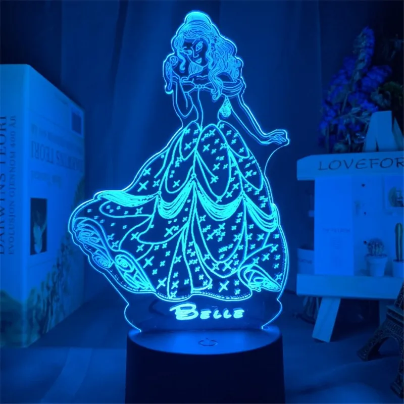 Princess Girls Series LED Night Lamp Kids Bedroom Decor Anime Nightlight Birthday Gift Cartoon Led sleepping bulb for Girl 
Princess Girls Series LED Night Lamp Kids Bedroom Decor Anime Nightlight Birthday Gift Cartoon Led sleepping bulb for Girl