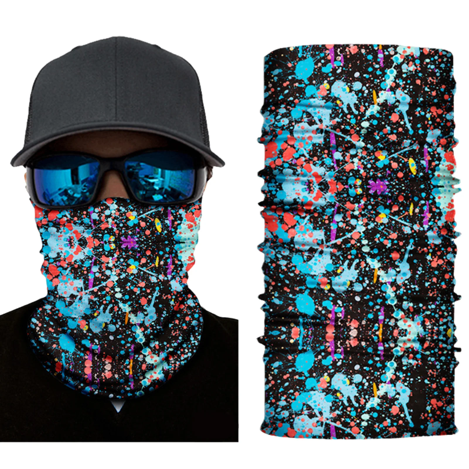 Outdoor Colored Headband Elastic Neck Gaiter Scarf For Cycling Streamer Watercolor Magic Headband Multi-purpose Sports Cycling
Outdoor Colored Headband Elastic Neck Gaiter Scarf For Cycling Streamer Watercolor Magic Headband Multi-purpose Sports Cycling