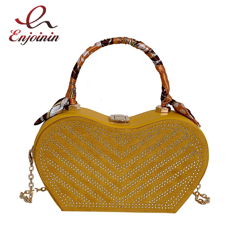 Fruit Shaped Diamond Party Clutch for Women Silk Scarf Handle Fashion Purses and Handbags Chain Shoulder Bag Wedding Evening Bag
Fruit Shaped Diamond Party Clutch for Women Silk Scarf Handle Fashion Purses and Handbags Chain Shoulder Bag Wedding Evening Bag