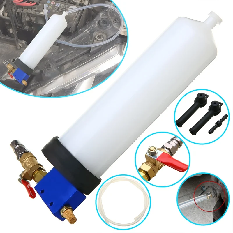 Universal Auto Car Brake System Fluid Bleeder Kit Hydraulic Clutch Oil Exchange One Man Tool Replacement Tool Automotive
Universal Auto Car Brake System Fluid Bleeder Kit Hydraulic Clutch Oil Exchange One Man Tool Replacement Tool Automotive