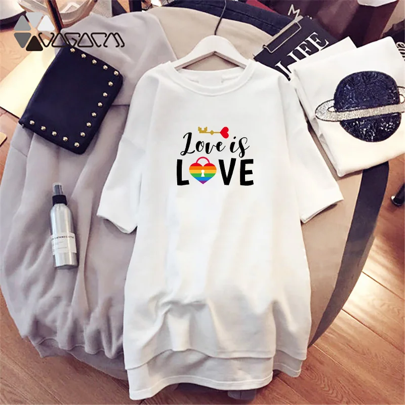 LOVE Letter Print Plus Size Dress PARIS Boho Letters Summer Short Sleeve Casual Loose Women Tshirt Dresses Mujer Party Vestidos
LOVE Letter Print Plus Size Dress PARIS Boho Letters Summer Short Sleeve Casual Loose Women Tshirt Dresses Mujer Party Vestidos