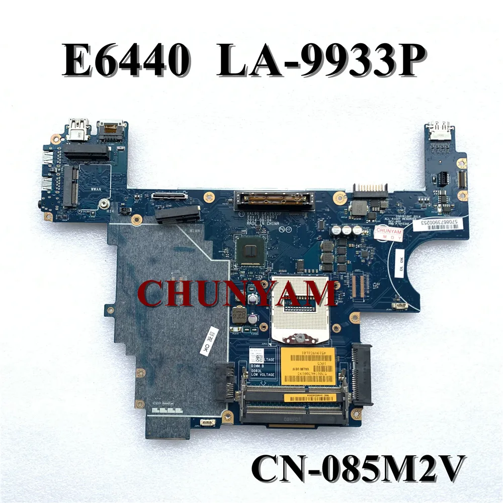 Новинка VAL90 LA-9933P для dell Latitude E6440 материнская плата ноутбука EDP CN-085M2V 85M2V ПК 100%