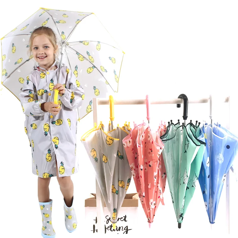 Cute cartoon animation creative long handle pineapple plum blossom sunshade kids umbrella
Cute cartoon animation creative long handle pineapple plum blossom sunshade kids umbrella