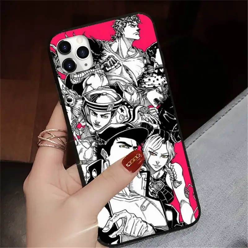 JoJo's Bizarre Adventure anime manga luxury shell Phone Case cover for iPhone 11 12 pro XS MAX 8 7 6 6S Plus X 5S SE 2020 XR
JoJo's Bizarre Adventure anime manga luxury shell Phone Case cover for iPhone 11 12 pro XS MAX 8 7 6 6S Plus X 5S SE 2020 XR