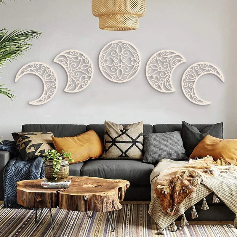 5pieces 3D Moon Phase Wall Stickers Wooden Show off Moon Cycle Wall Decoration for Living Room Bedroom Entrance TS1
5pieces 3D Moon Phase Wall Stickers Wooden Show off Moon Cycle Wall Decoration for Living Room Bedroom Entrance TS1