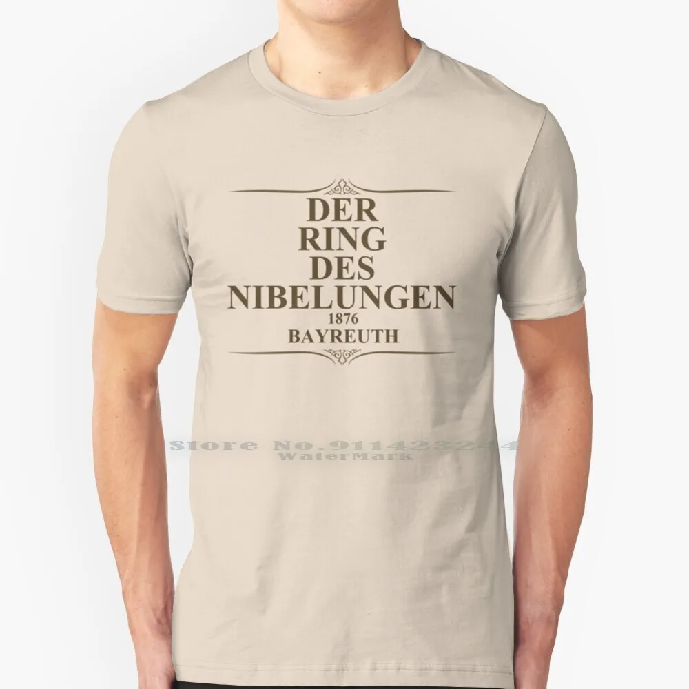

Кольцо Nibelung 1876, футболка Bayreuth, кольцо Der из 100% чистого хлопка, кольцо Des Nibelungen, кольцо Nibelung 1876 Bayreuth